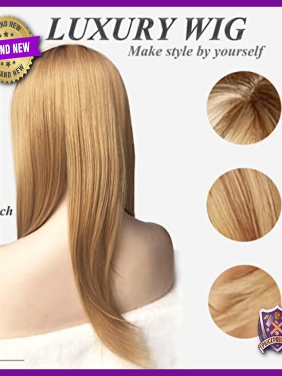 Long Straight Bob Wig Heat Resistant Synthetic Hair Daily Wear